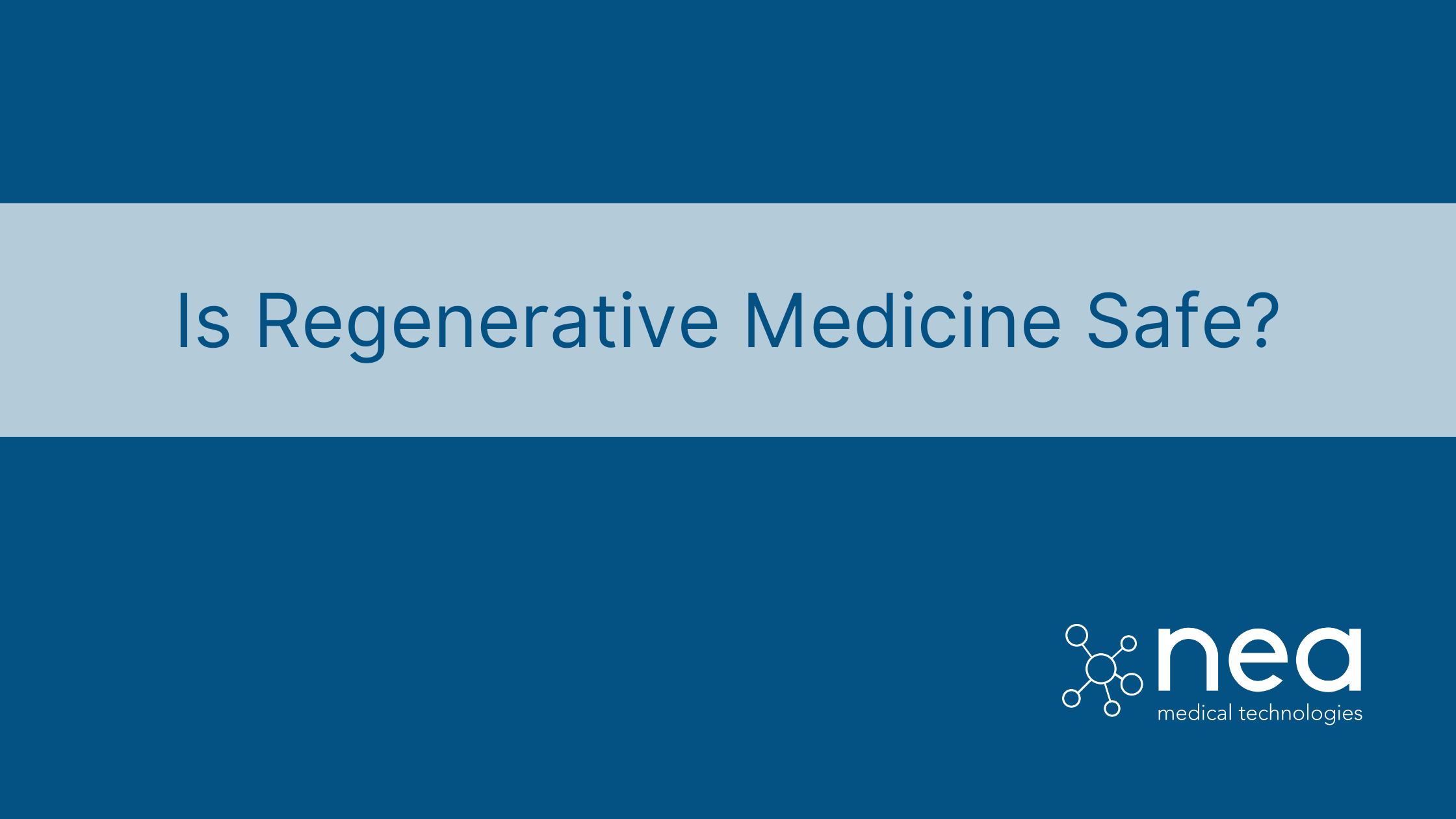 Is Regen Med Safe